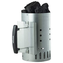 Load image into Gallery viewer, Woodside Outdoor Charcoal Chimney Starter BBQ Grill Quick Start Lighter Burner
